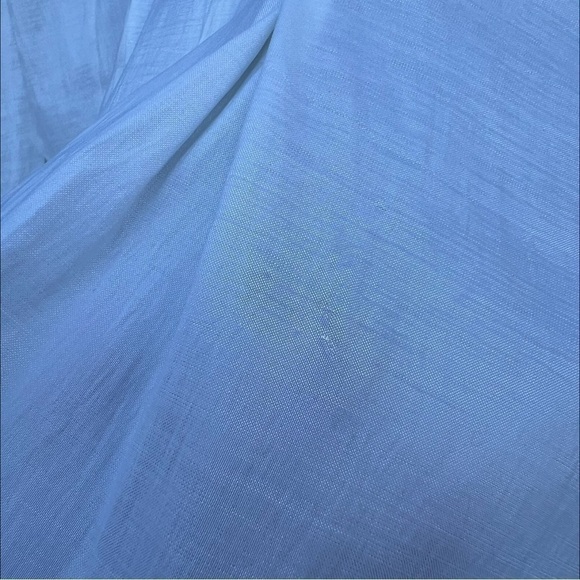 White Ruffle Evening Blouse with Rhinestone Buttons by Chetta B Blouse - Picture 6 of 9